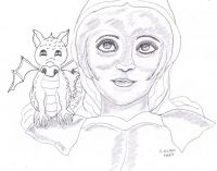 Warrior Princess and Drago